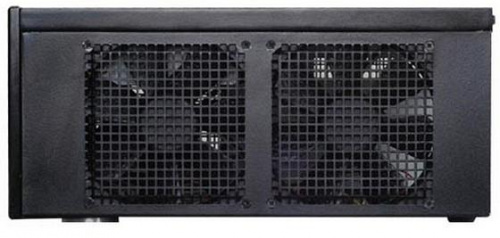 Корпус Silverstone SST-GD04B USB 3.0 Grandia HTPC Micro ATX Computer Case, Silent High Airflow Performance, black  (968783) фото 4