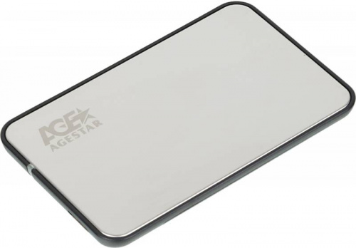 Внешний корпус для HDD/SSD AGESTAR 3UB2A8S-6G, серебристый