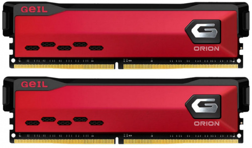 Память GEIL Orion DDR4 16GB(8GBx2) Dual PC4-28800 3600MHz RedGOR416GB3600C18BDC