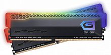 Память 16GB GeIL DDR4 3600 DIMM Orion Titanium Grey RGB Gaming Memory GOSG416GB3600C18BDC Non-ECC, CL18, Heat Shield, Kit (2x8GB), AMD compatible, RTL (813344)