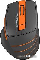 Купить Мышь A4 Fstyler FG30 серый/оранжевый оптическая (2000dpi) беспроводная USB (5but) в Липецке