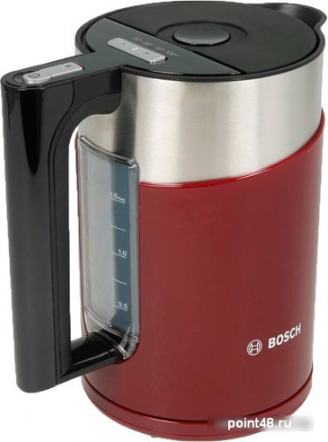 Купить Чайник электрический Bosch TWK861P4RU 1.5л. 2400Вт красный (корпус: пластик) в Липецке фото 2