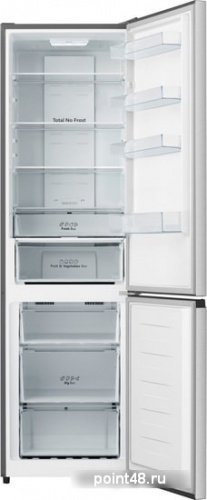Холодильник Hisense RB440N4BC1 нержавеющая сталь (двухкамерный) в Липецке фото 3