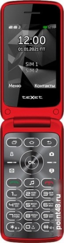 Мобильный телефон TeXet TM-408 (красный) в Липецке фото 2