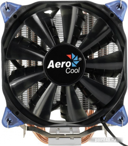Устройство охлаждения(кулер) Aerocool Verkho 4 Soc-FM2+/AM2+/AM3+/AM4/1150/1151/1155/2011/ 4-pin 15-27dB Al+Cu 140W 678gr Ret