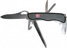 Купить Нож перочинный Victorinox Trailmaster One Hand Wavy Edge (0.8463.MW3) 111мм 12функций черный карт.коробка в Липецке
