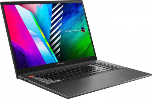 Ноутбук 16  OLED 4K Asus M7600QC-L2003 black (AMD Ryzen 7 5800H/16Gb/1Tb SSD/3050 4Gb/DOS) (90NB0V81-M01010) в Липецке фото 2