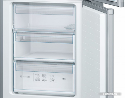 Холодильник Bosch KGV36NL1AR серебристый (двухкамерный) в Липецке фото 3