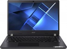 Ноутбук Acer TravelMate P2 TMP214-52-38T5 Core i3 10110U/4Gb/SSD256Gb/Intel UHD Graphics/14/FHD (1920x1080)/Windows 10 Professional/black/WiFi/BT/Cam в Липецке
