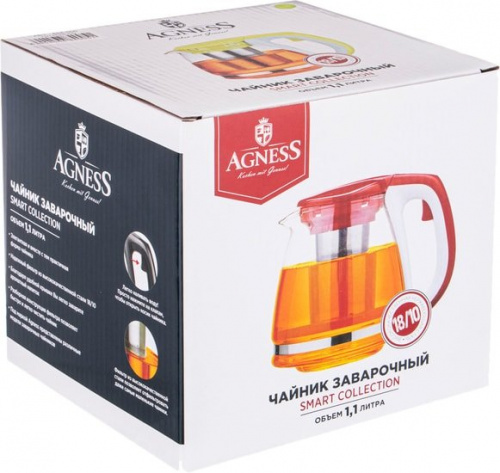 Купить Заварочный чайник Agness 884-005 в Липецке фото 2