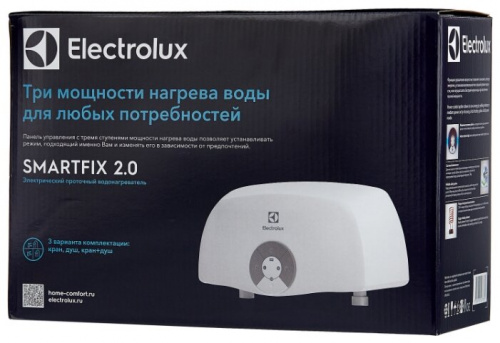Купить Проточный электрический водонагреватель Electrolux Smartfix 2.0 3.5 TS в Липецке фото 6