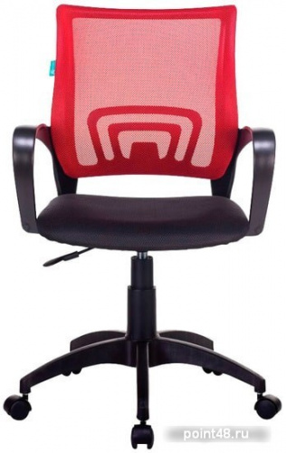 Кресло Бюрократ CH-695NLT красный TW-35N сиденье черный TW-11 сетка/ткань крестовина пластик фото 2