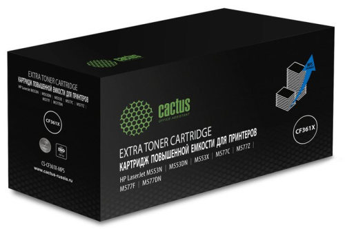 Купить Картридж CACTUS CS-CF361X-MPS (аналог HP 508X CF361X) в Липецке