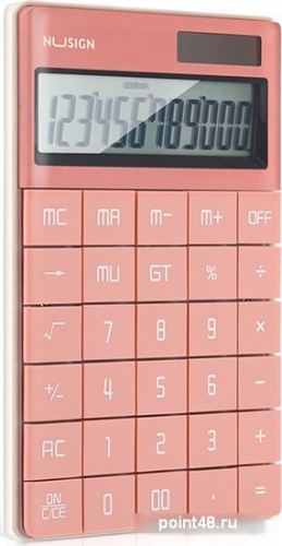 Купить Калькулятор Deli Nusign ENS041 (розовый) в Липецке фото 2