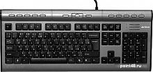 Купить Клавиатура A4 KLS-7MUU серебристый/черный USB slim Multimedia в Липецке