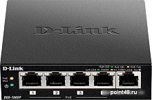 Купить Коммутатор D-Link DGS-1005P/A1A 5G 1PoE 15.4W неуправляемый в Липецке