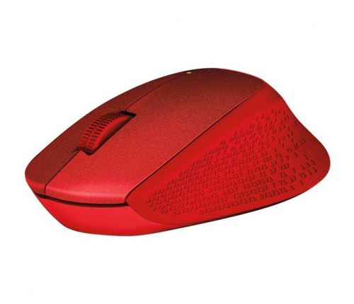 Купить Мышь Logitech M330 Silent Plus красный оптическая (1000dpi) беспроводная USB (2but) в Липецке фото 2