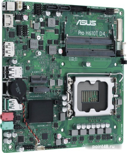 Материнская плата ASUS Pro H610T D4-CSM фото 3