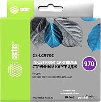 Купить Картридж CACTUS CS-LC970C (аналог Brother LC970C) в Липецке