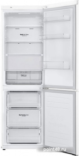 Холодильник LG GA-B459MQSL 341л белый в Липецке фото 2