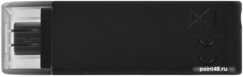Купить Флеш Диск Kingston 128Gb DataTraveler 70 DT70/128GB USB3.0 черный в Липецке фото 2