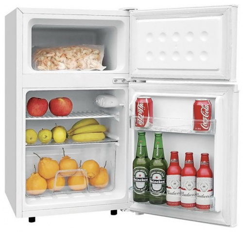 Холодильник двухкамерный BBK RF-098 цвет белый, морозильная камера сверху в Липецке фото 2