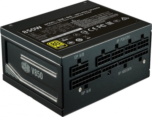 Блок питания Cooler Master V SFX Gold 850 MPY-8501-SFHAGV-EU 850W 80 Plus Gold, полностью модульный, RTL {5} (098738) фото 3