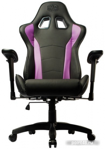 Кресло Cooler Master Caliber R1 (черный/фиолетовый) фото 3