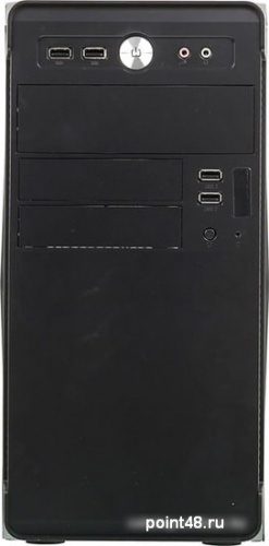 Корпус Accord ACC-B022 черный без БП mATX 2xUSB2.0 audio фото 2