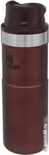 Купить Термокружка Stanley The Trigger-Action Travel Mug 0.47л. бордовый (10-06439-120) в Липецке фото 2