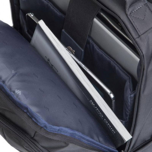 Рюкзак для ноутбука 15.6  Riva 8262 черный полиэстер в Липецке фото 5