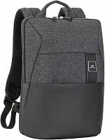 Рюкзак для ноутбука 13.3 Riva 8825 черный полиуретан/полиэстер в Липецке