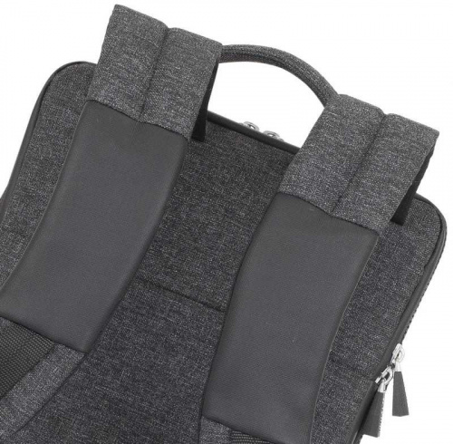 Рюкзак для ноутбука 13.3 Riva 8825 черный полиуретан/полиэстер в Липецке фото 4