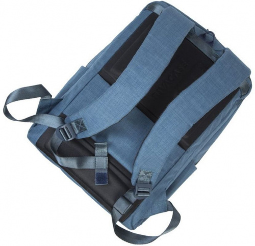 Рюкзак для ноутбука 17.3 Riva 8365 синий полиэстер в Липецке фото 5