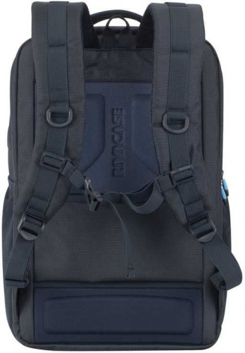 Рюкзак для ноутбука 17.3 Riva 7861 темно-синий полиэстер в Липецке фото 3