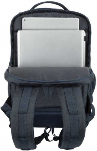 Рюкзак для ноутбука 17.3 Riva 7861 темно-синий полиэстер в Липецке фото 7
