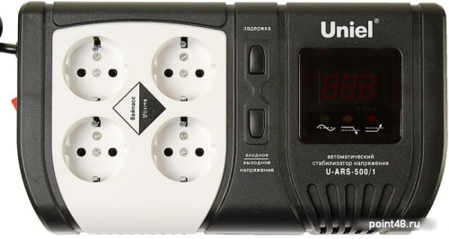 Купить Стабилизатор напряжения UNIEL 09621 U-ARS-500/1 серия Standard - Expert 500 ВА в Липецке фото 2