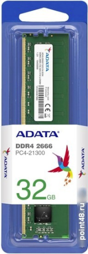 Оперативная память A-Data 16GB DDR4 PC4-21300 AD4U266616G19-SGN фото 2