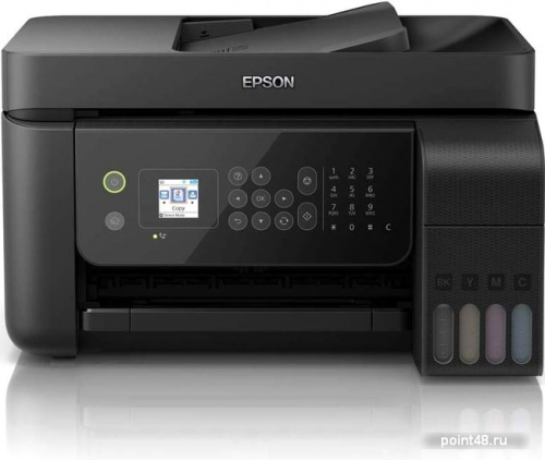 Купить МФУ струйный Epson L5190 (C11CG85405) A4 WiFi USB RJ-45 черный в Липецке фото 2