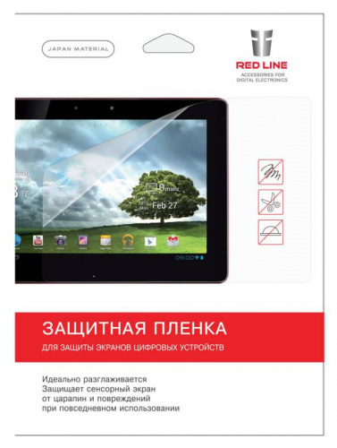 Защитная пленка для экрана глянцевая Redline универсальная 7  1шт. (УТ000000165) в Липецке