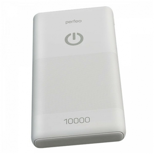 Мобильный аккумулятор  PERFEO (PF_B4297) -10000 mah - белый в Липецке фото 2