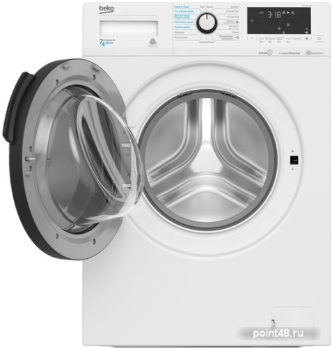 Стирально-сушильная машина BEKO WDB7425R2W в Липецке фото 3