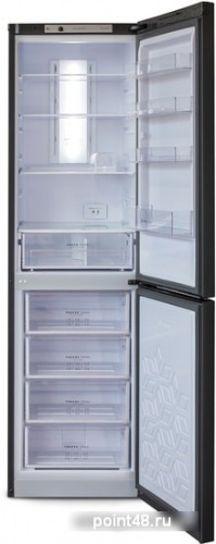 Холодильник БИРЮСА W880NF 370л графит в Липецке фото 2