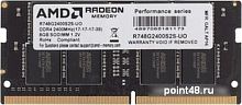 Память DDR4 8Gb 2400MHz AMD R748G2400S2S-UO OEM PC4-19200 CL16 SO-DIMM 260-pin 1.2В