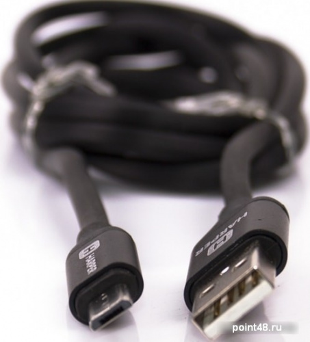 Купить Кабель HARPER SCH-330 BLACK (MICRO-USB, 1м, оплетка силикон) в Липецке фото 2