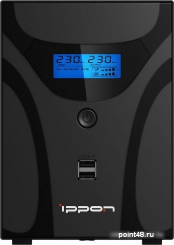 Купить Источник бесперебойного питания Ippon Smart Power Pro II Euro 1200 720Вт 1200ВА черный в Липецке фото 3