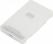 Внешний корпус для HDD/SSD AgeStar 31UBCP3 SATA пластик белый 2.5