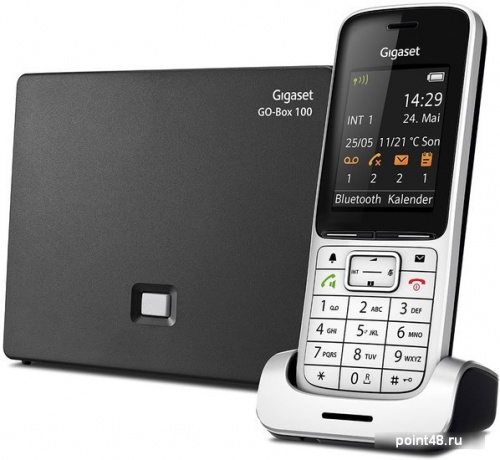 Купить Телефон IP Gigaset SL450A GO серебристый в Липецке фото 2