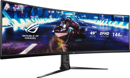 Купить Монитор Asus 49 ROG Strix XG49VQ VA 3840x1080 144Hz FreeSync 2 450cd/m2 32:9 в Липецке фото 2