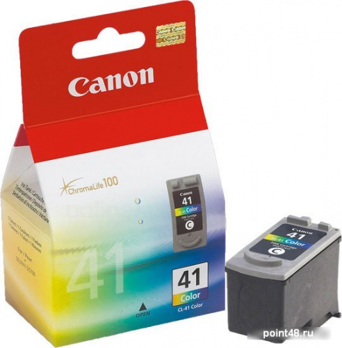 Купить Картридж ориг. Canon CL-41 цветной для Canon PIXMA iP-1200/1300/1600/1700/1800/1900/2200 (312стр) в Липецке фото 2